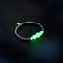 Citron vert | Argent | Bracelet d'expression en céramique Lumos
